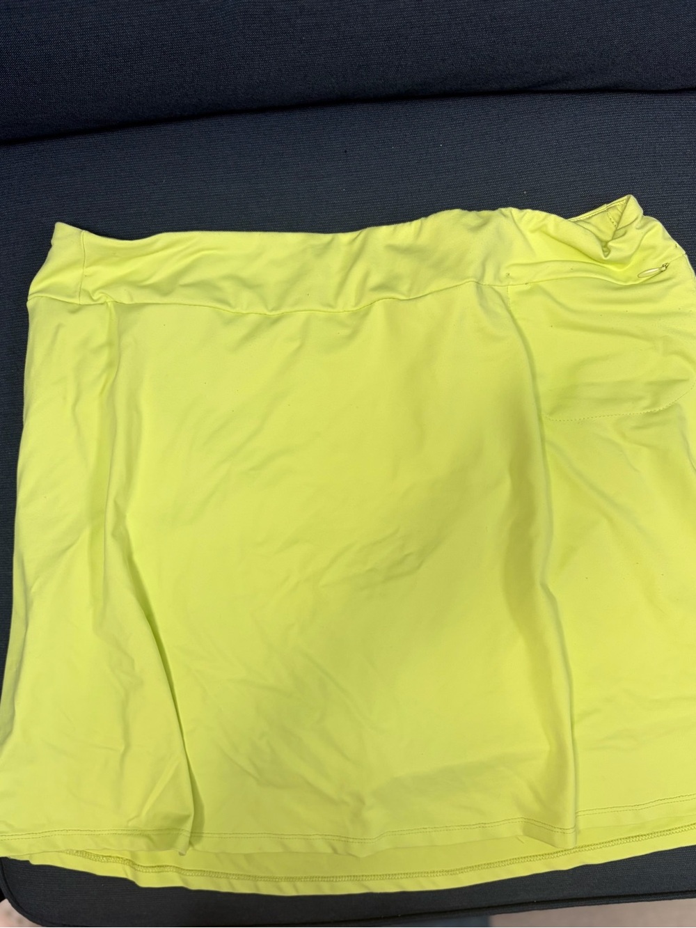 Neon Yellow Athletic Skort